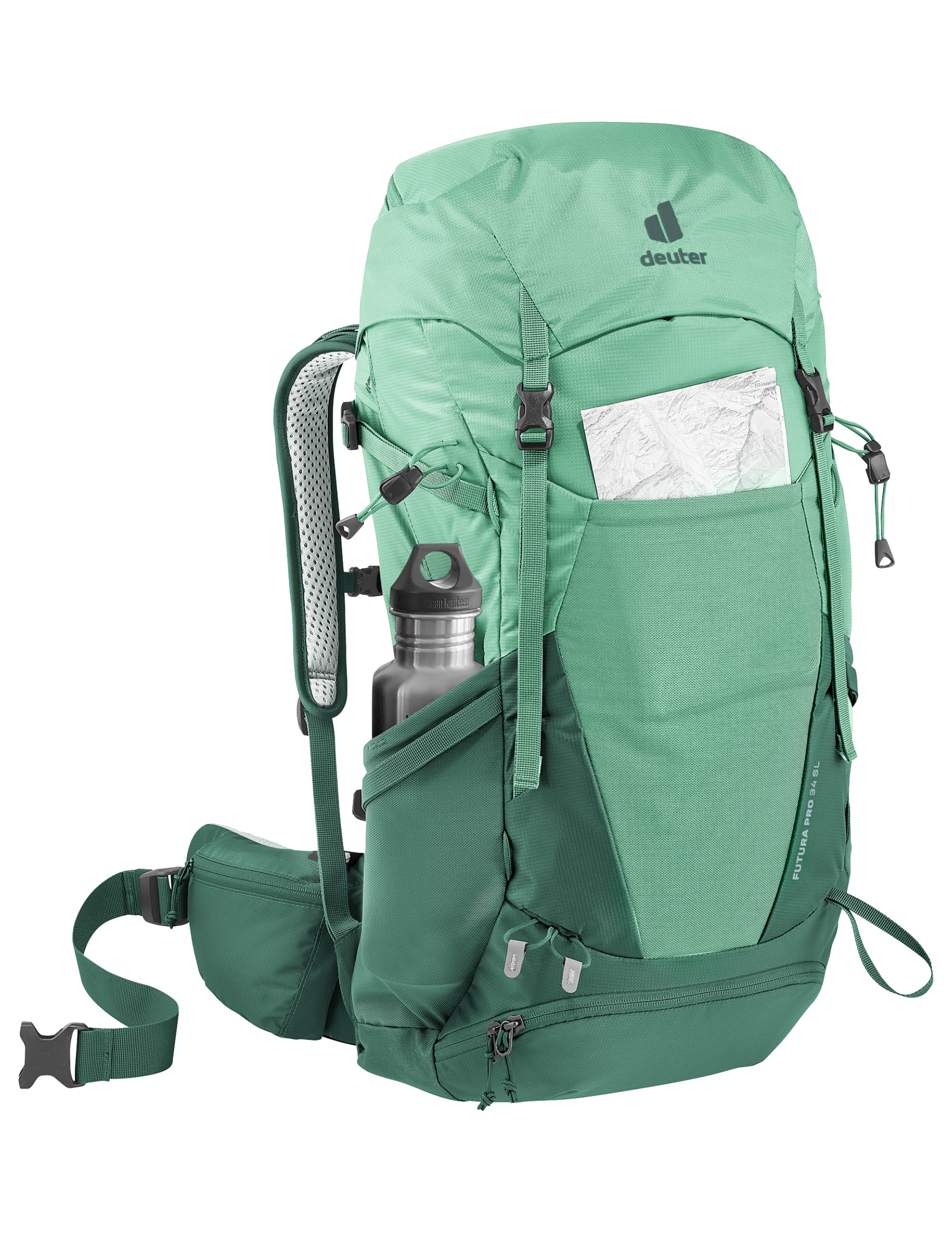DEUTER Deuter Futura Pro 34 SL Women's Hiking Backpack Spearmint