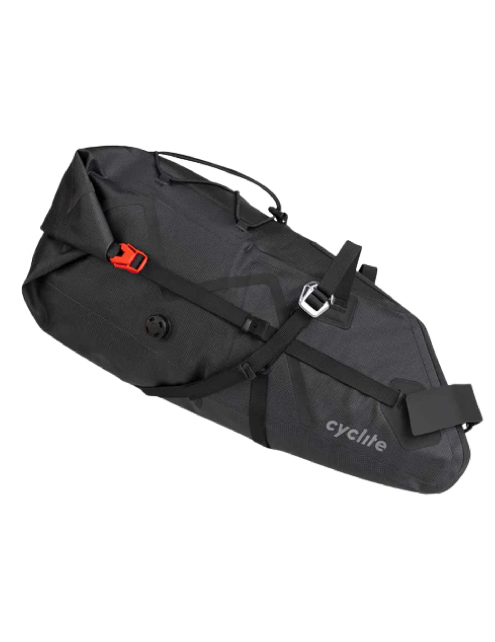CYCLITE Große Fahrradsatteltasche Schwarz ,Bikepacking-Taschen