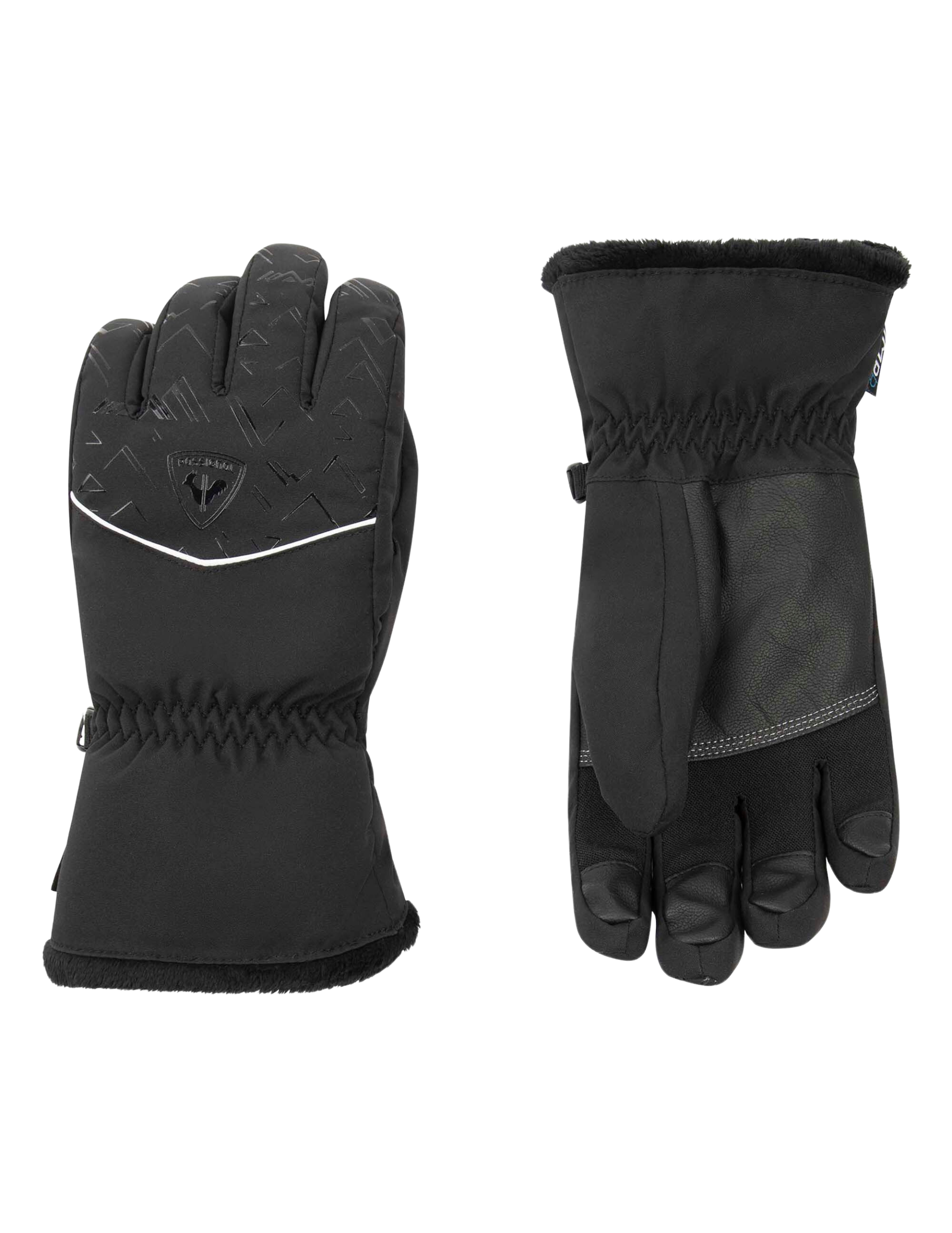 ROSSIGNOL Rossignol Temptation Imp'r Women's Ski Gloves Black ,Ski