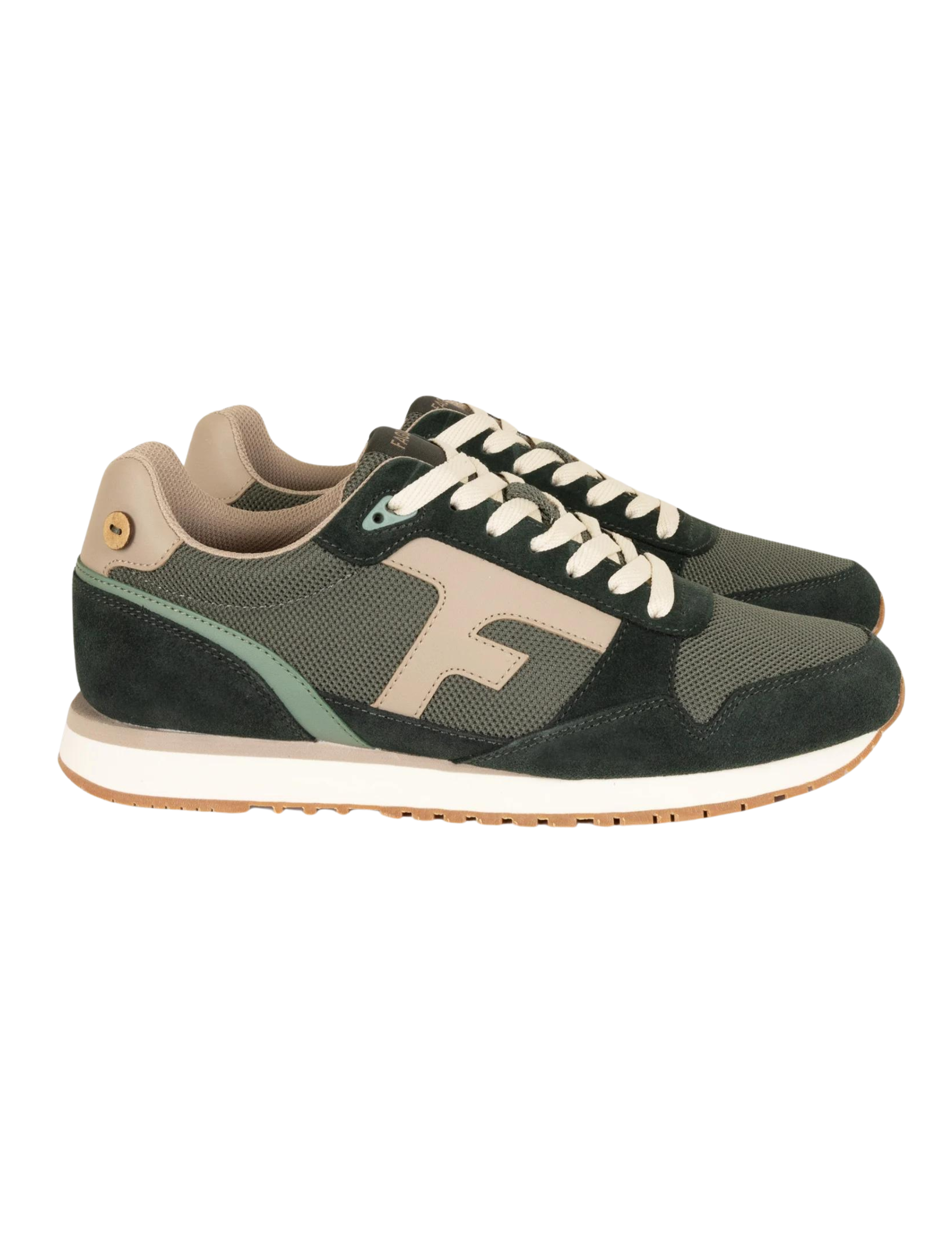 FAGUO Faguo ELM Men's Sneakers Kaki ,Men's lifestyle shoes Muule