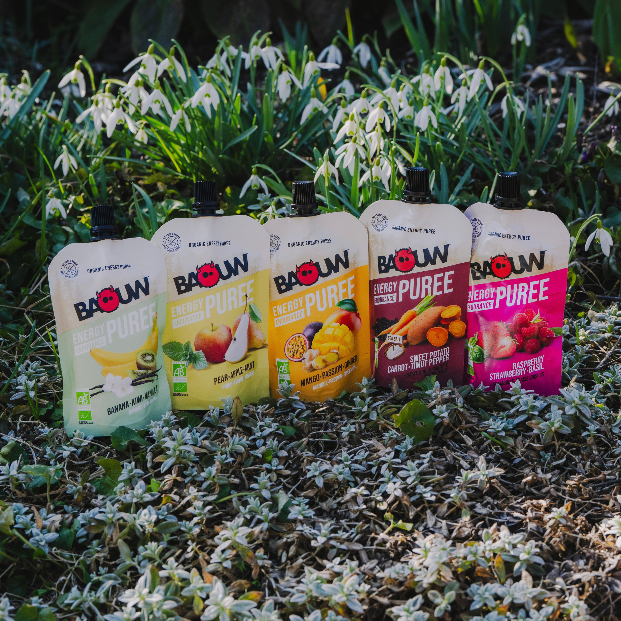 BAOUW, marque de nutrition sportive.