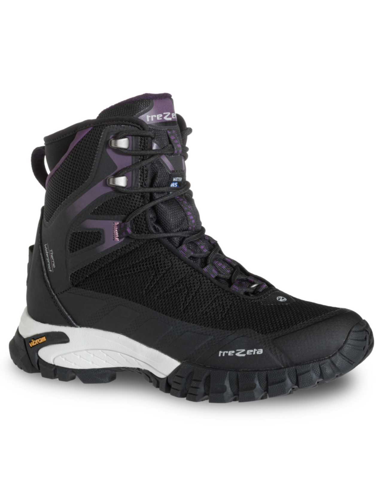 Chaussures de Randonnée Hiver Trezeta Shan WaterProof Femme Black, vue côté droit