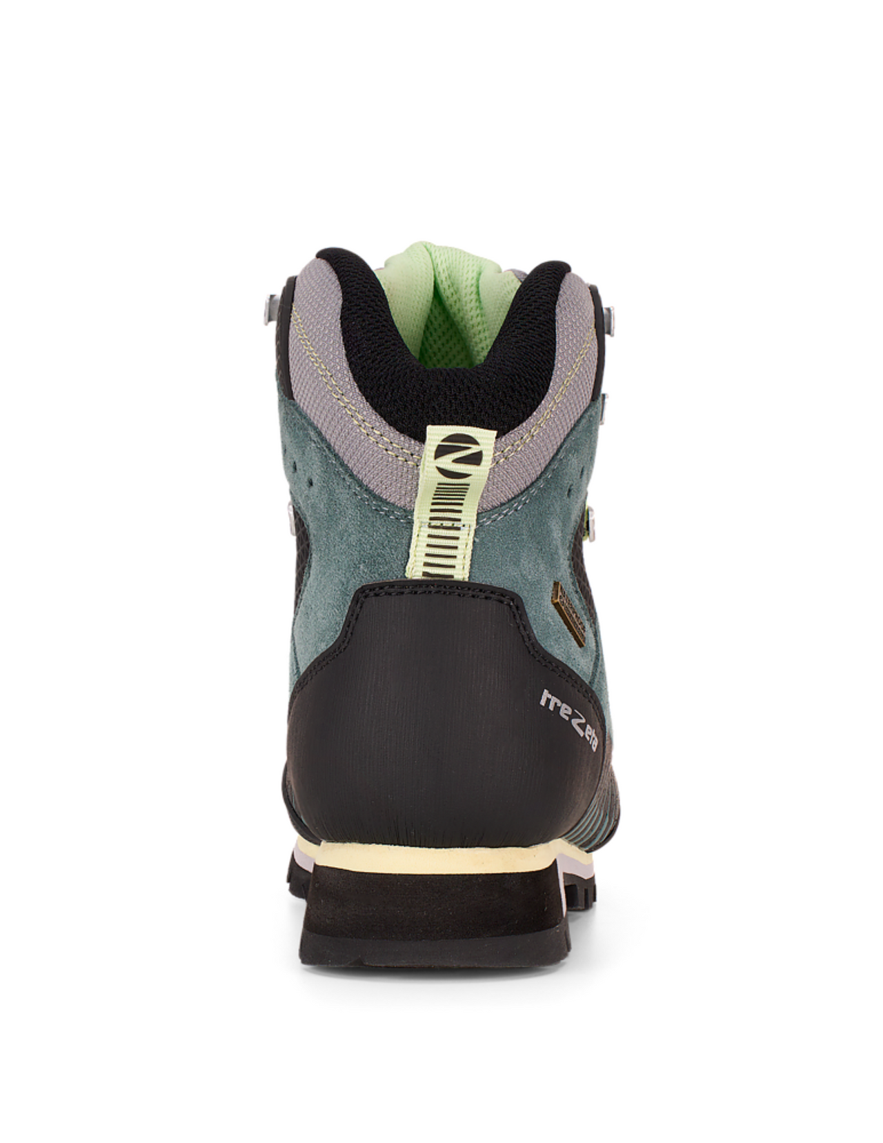 Chaussures de Randonnée Trezeta Tornado Waterproof Vibram Femme Slate/Lime, vue arrière