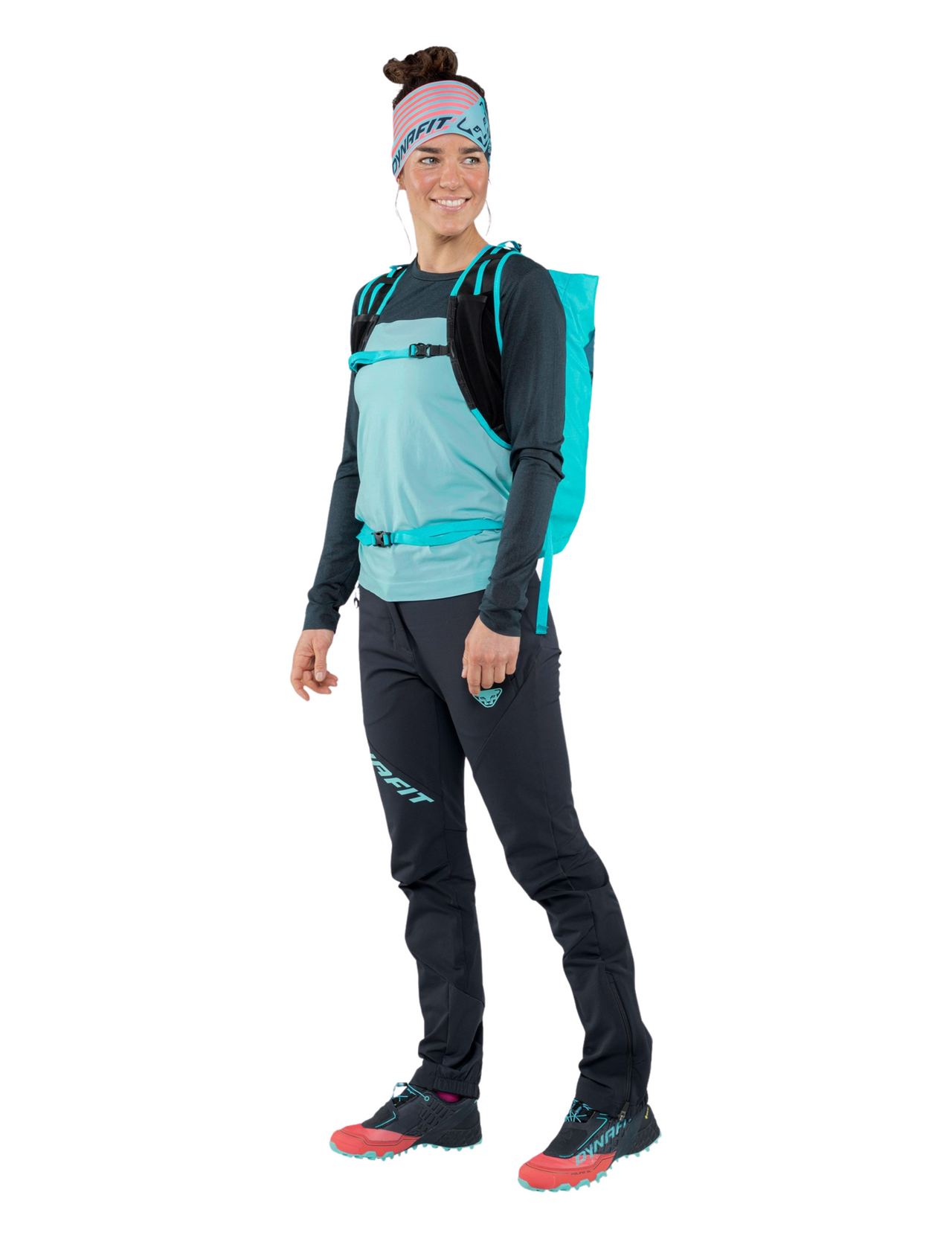 T-Shirt de Trail Dynafit Traverse S-Tech Manches Longues Femme