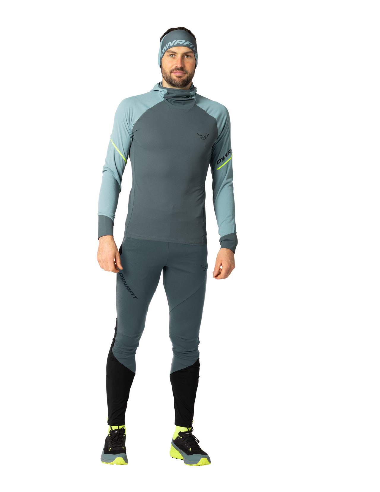 T-Shirt de Trail Dynafit Alpine Hooded Homme