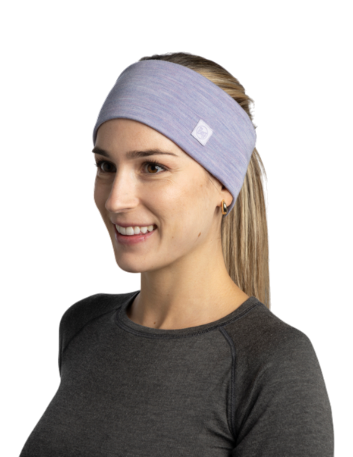 Bandeau Buff Laine Mérinos Wide SEA_vue 2