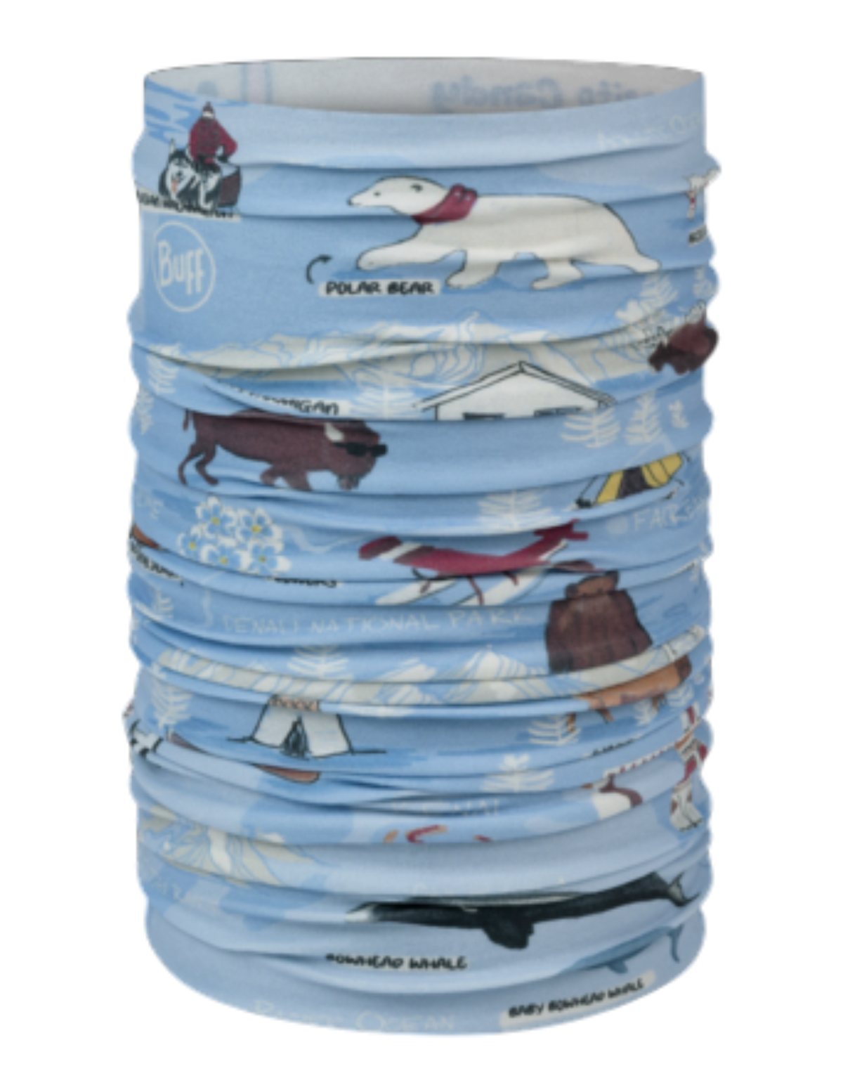 Tour de Cou Buff Original Ecostretch Enfant SEA_vue 1