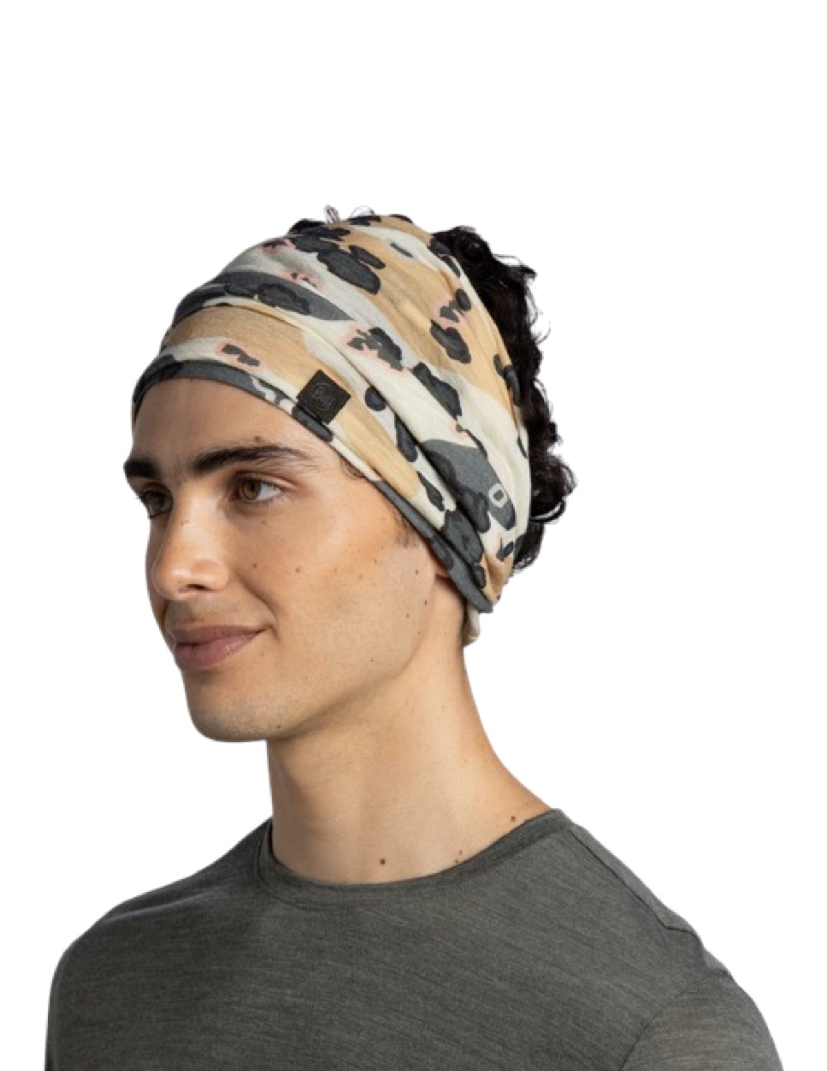 Tour de Cou Buff Laine Mérinos LightWeight SEA_vue 4