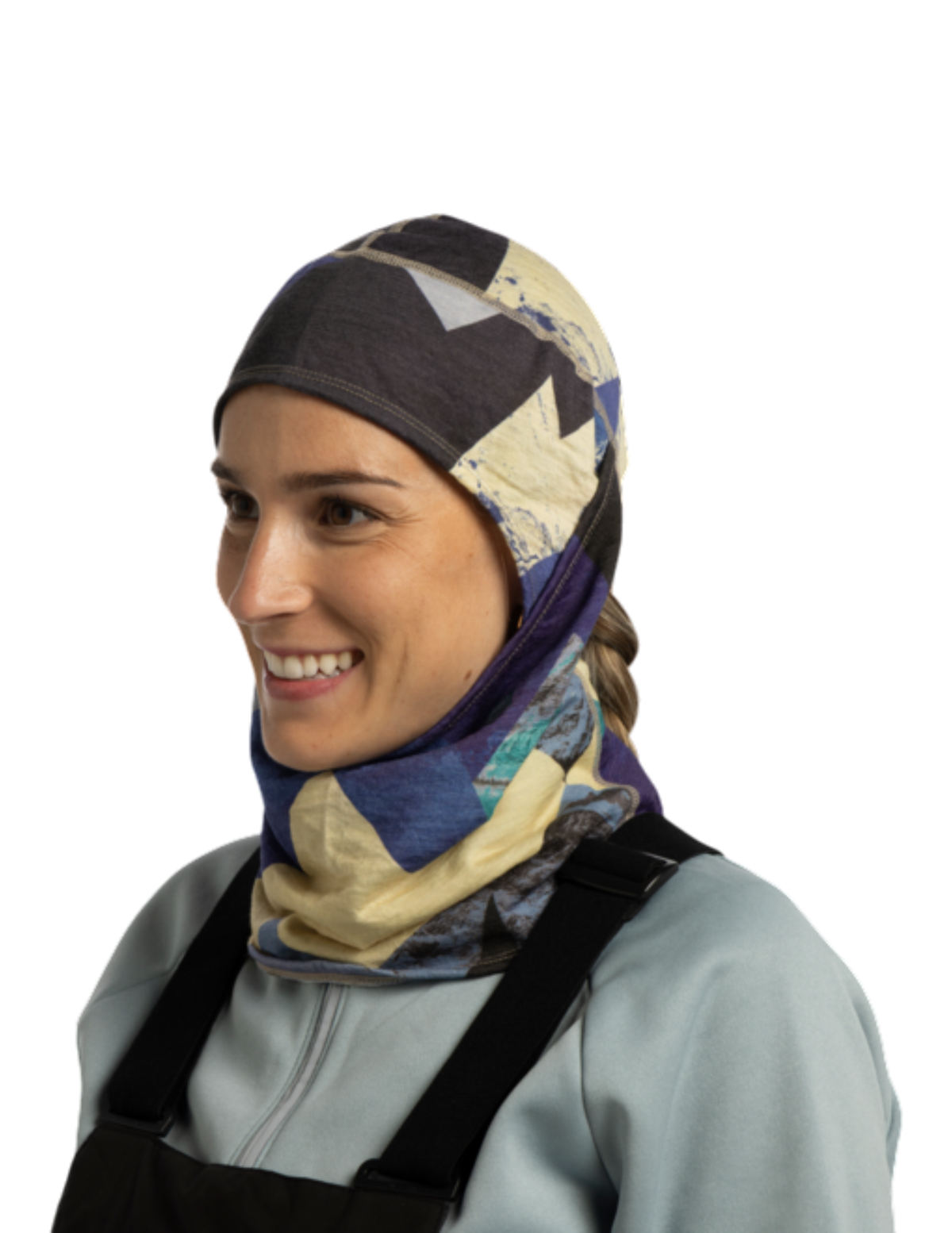 Cagoule Buff MW Laine Mérinos SEA_vue 3