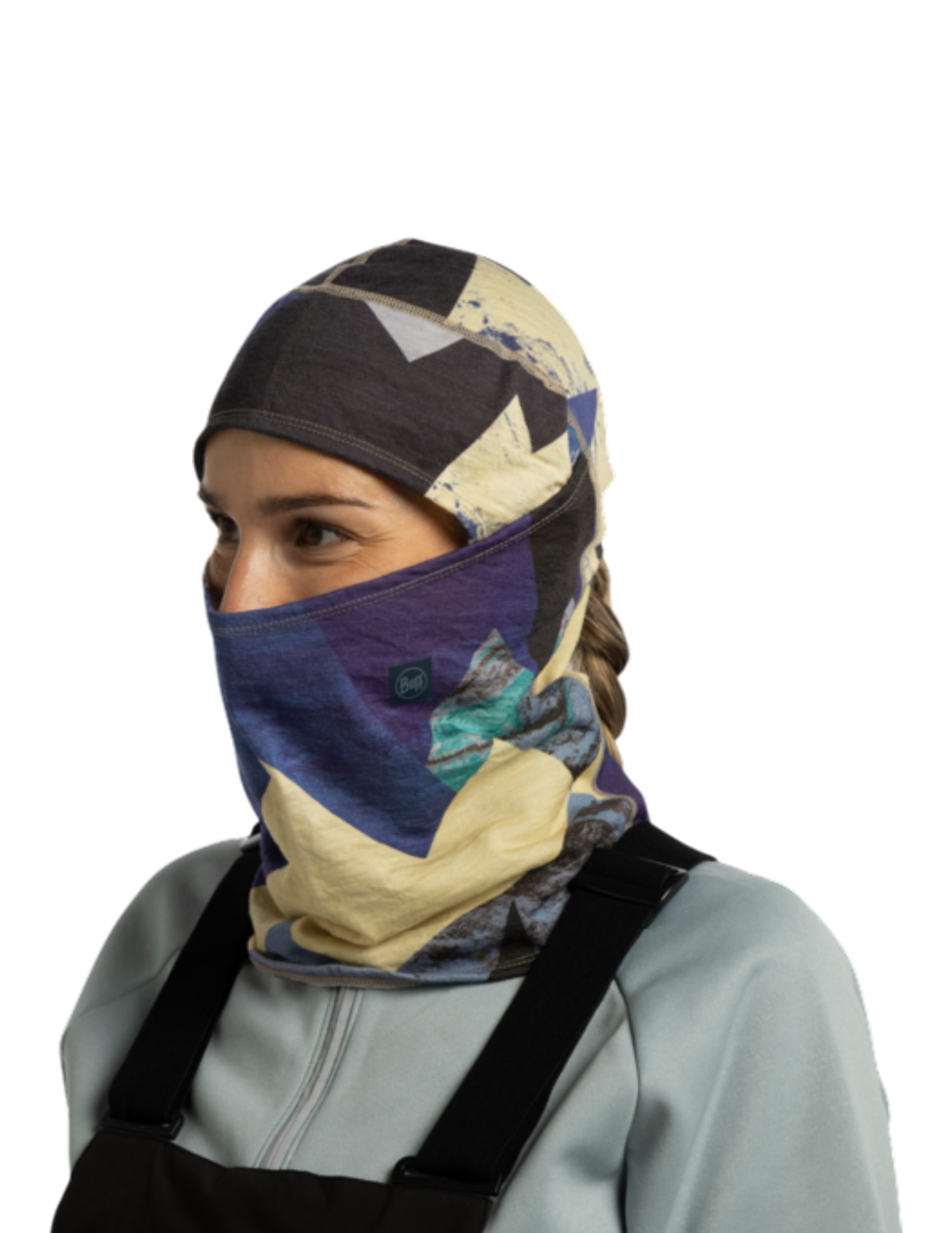 Cagoule Buff MW Laine Mérinos SEA_vue 4