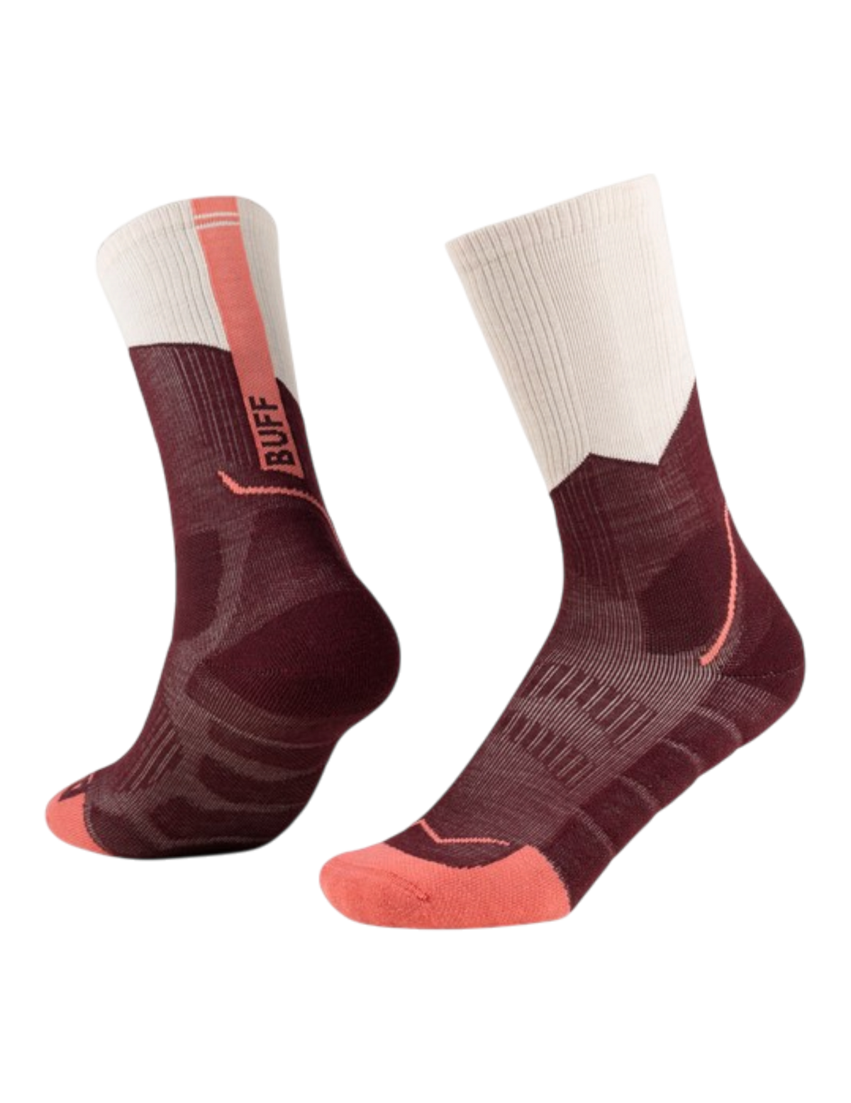 Chaussettes de Randonnée Buff MW Mi-Hautes Laine Mérinos SEA_vue 1