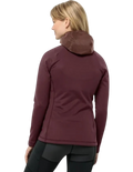 Veste Hybride Jack Wolfskin Tasman Down Hybrid Femme SEA_vue 3