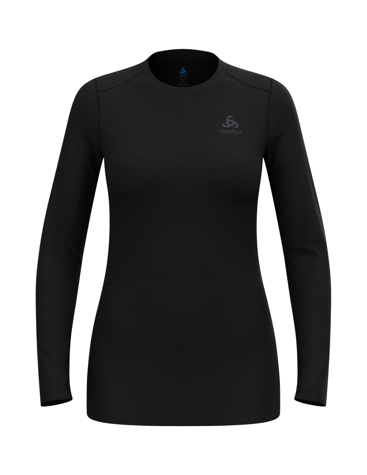 Biancheria intima odlo secco merino 160 maniche lunghe rotonda collo femminile