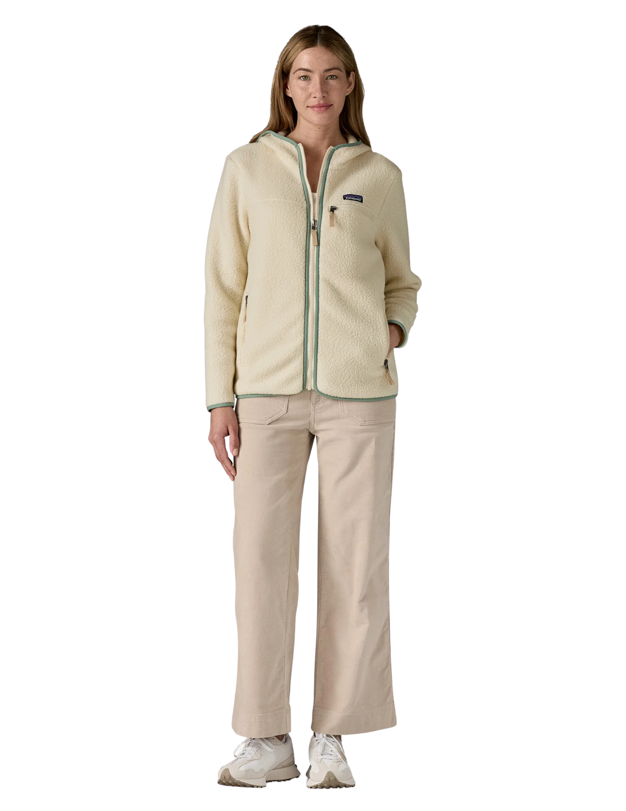 Felpa in pile con cappuccio Patagonia Retro Pile da donna