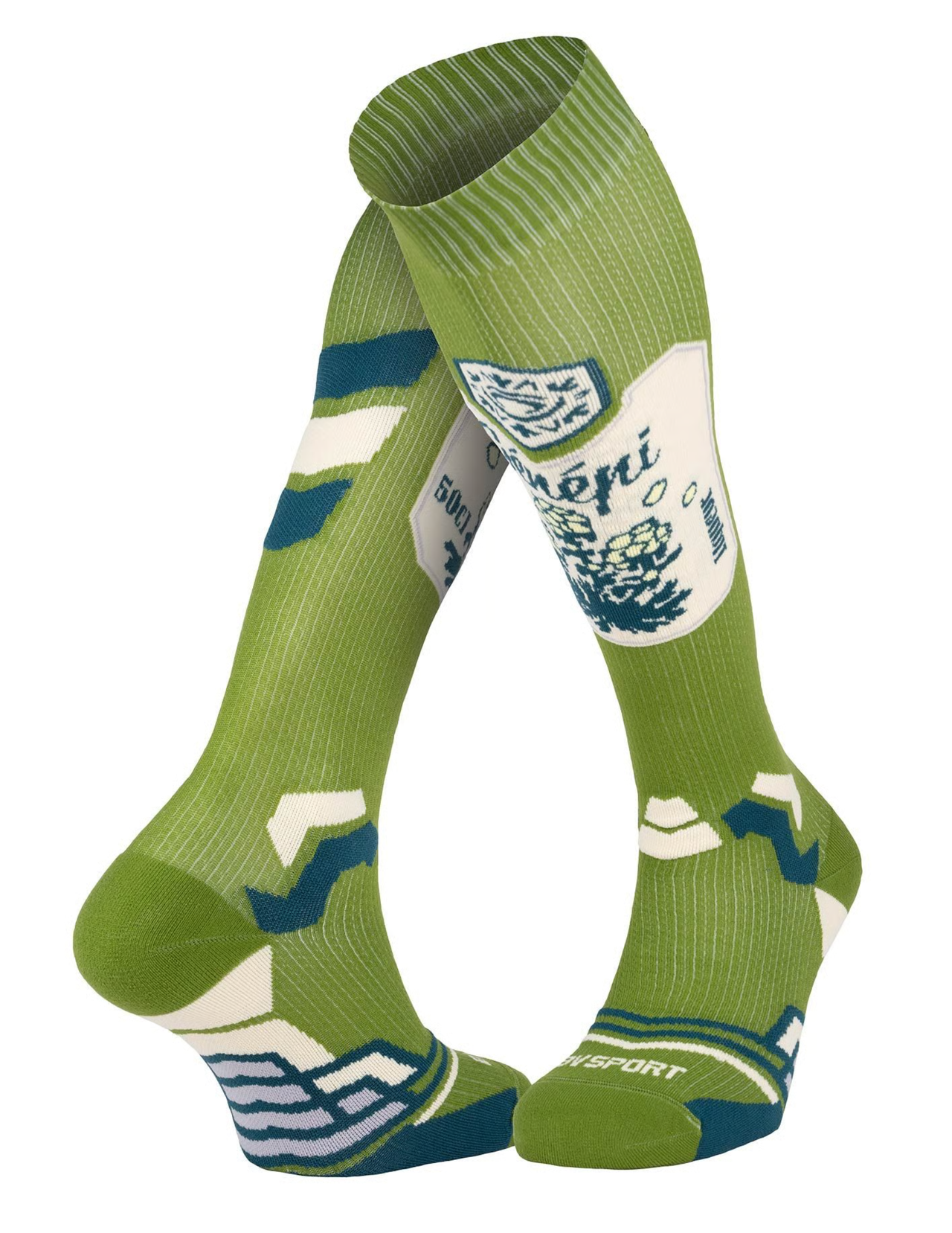 Chaussettes de Ski BV Sport Slide Elite 2 Collector Genepi