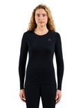 Odlo Warm Merino Merino Merino 200 round lunghi rotondi donne