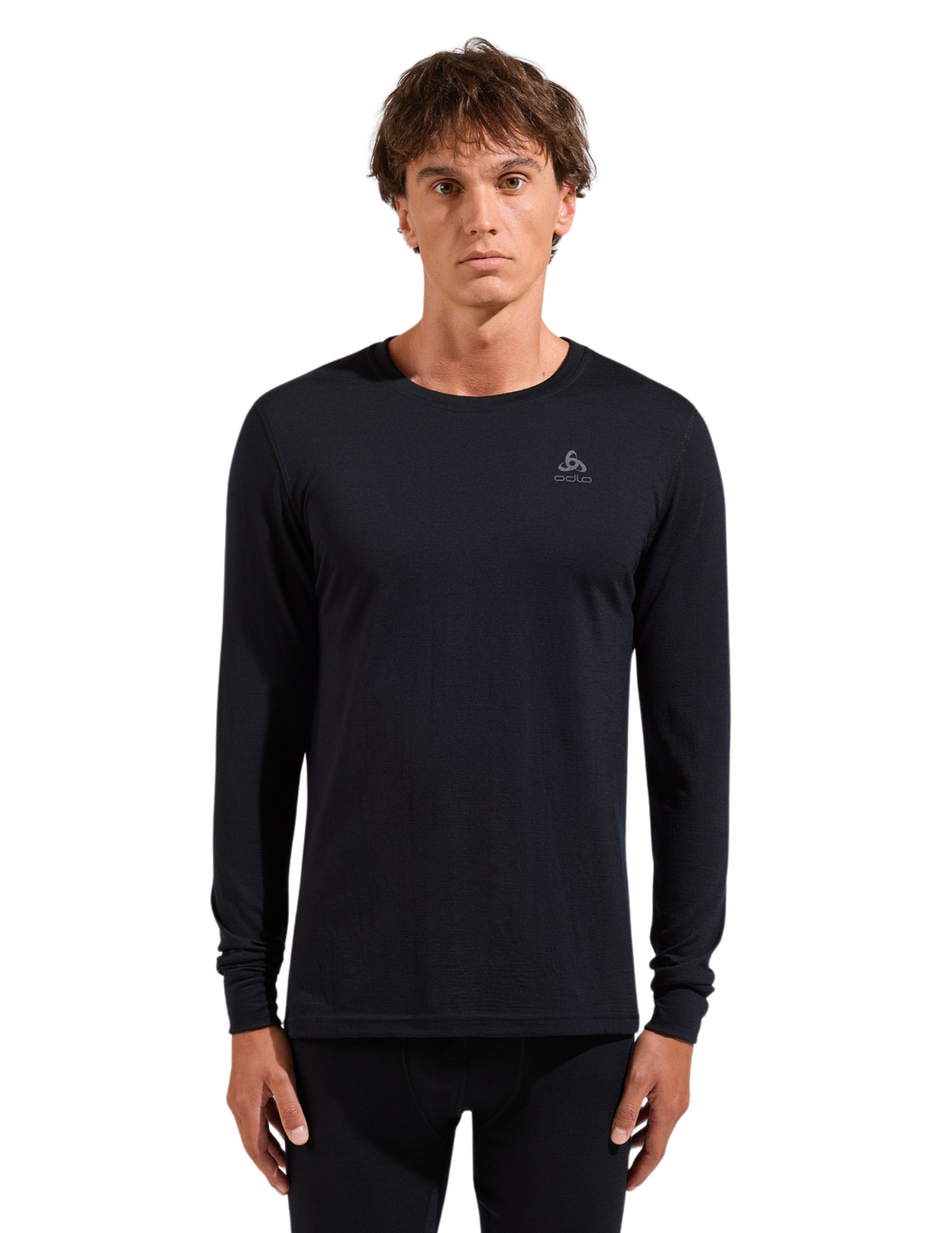 Odlo Warm Merino 200 Long Sleeve Round Neck Men's Base Layer