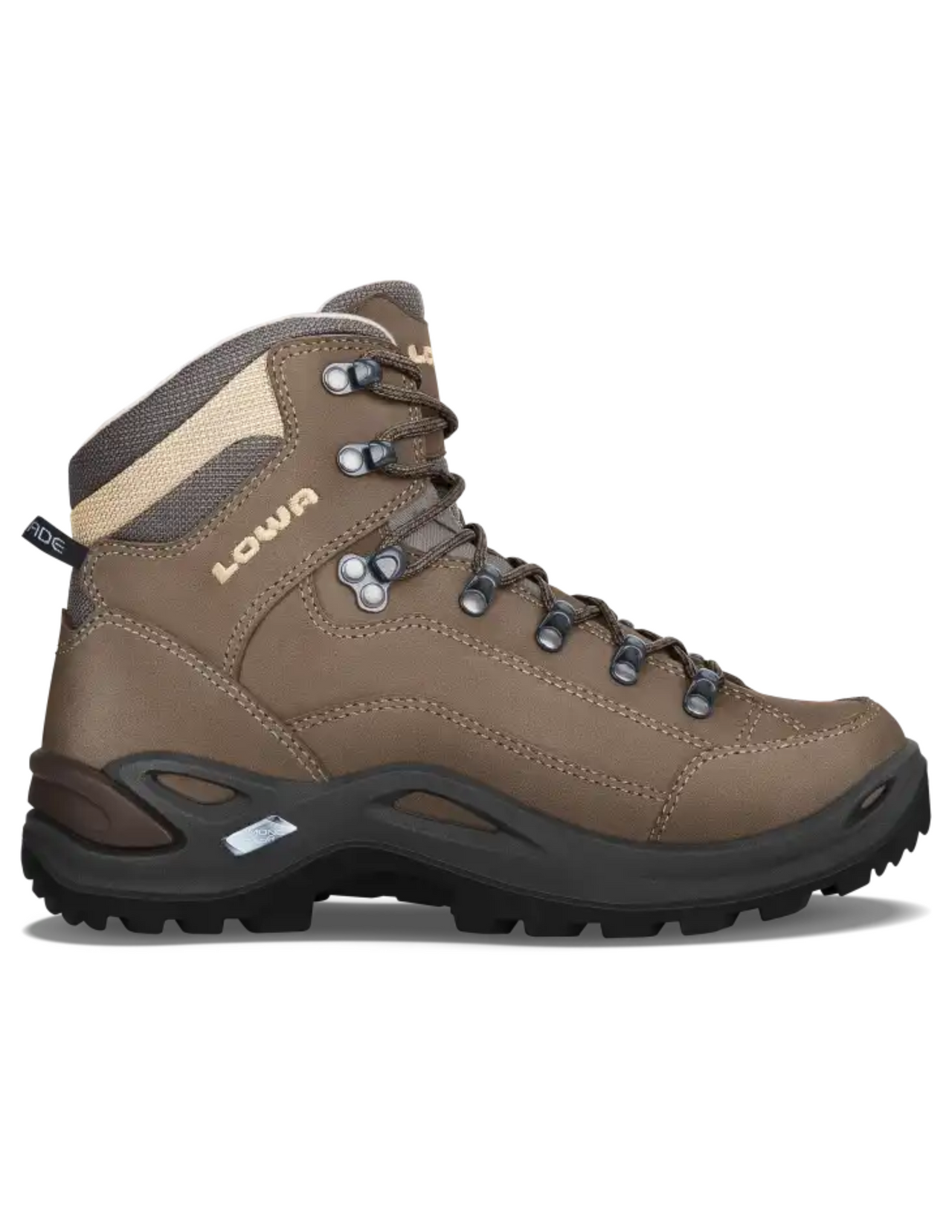 Chaussures de Randonnée Lowa Renegade LL (Cuir/Cuir) MID Femme Stone, vue côté droit