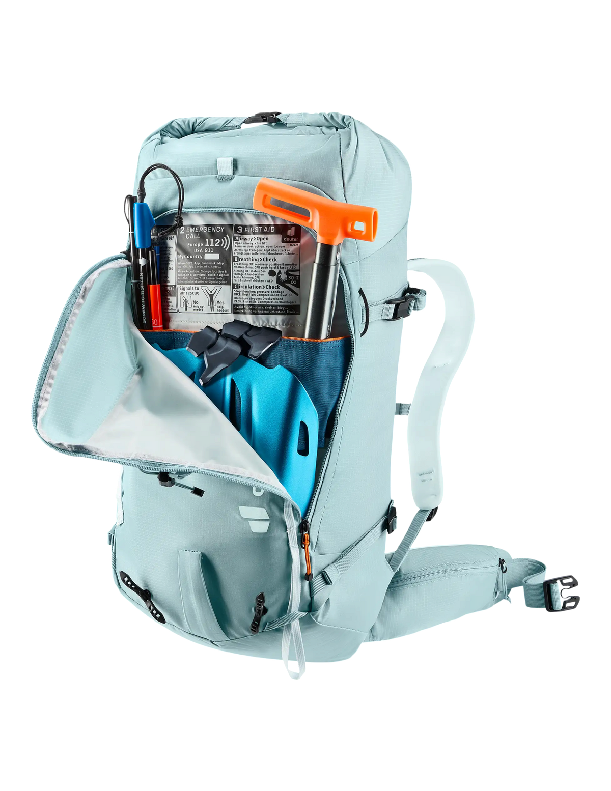 Sac à Dos de Ski/Alpinisme Deuter Freescape Lite 24L SL Femme SEA_vue 6