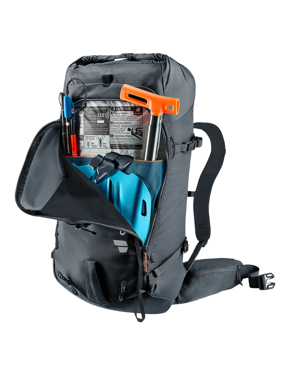 Sac à Dos de Ski/Alpinisme Deuter Freescape Lite 24L SL Femme SEA_vue 5