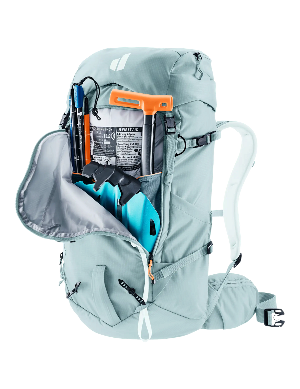 Sac à Dos de Ski/Alpinisme Deuter Freescape Tour 30L SL Femme SEA_vue 5