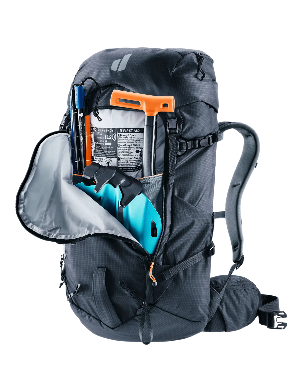 Sac à Dos de Ski/Alpinisme Deuter Freescape Tour 30L SL Femme SEA_vue 5