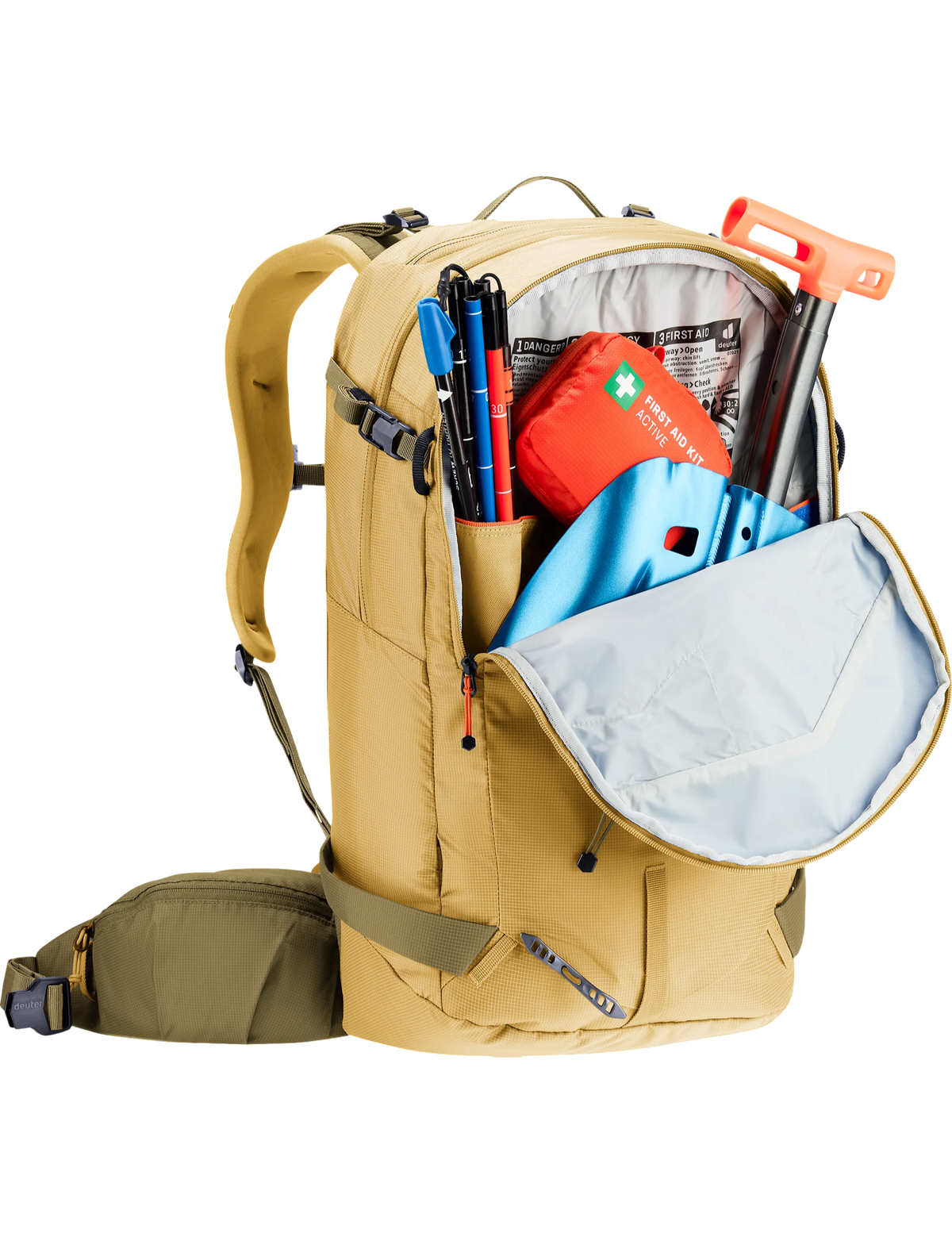Sac à Dos de Ski/Alpinisme Deuter Freerider 30L Homme SEA_vue 7