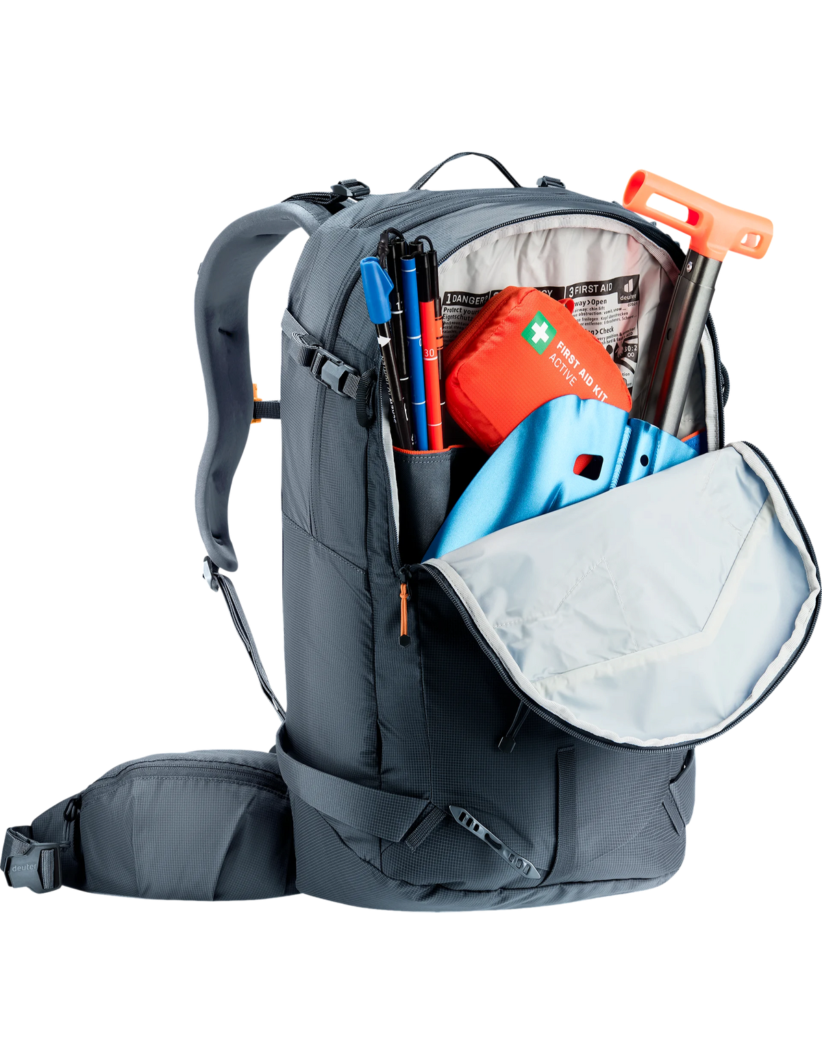 Sac à Dos de Ski/Alpinisme Deuter Freerider 30L Homme SEA_vue 7