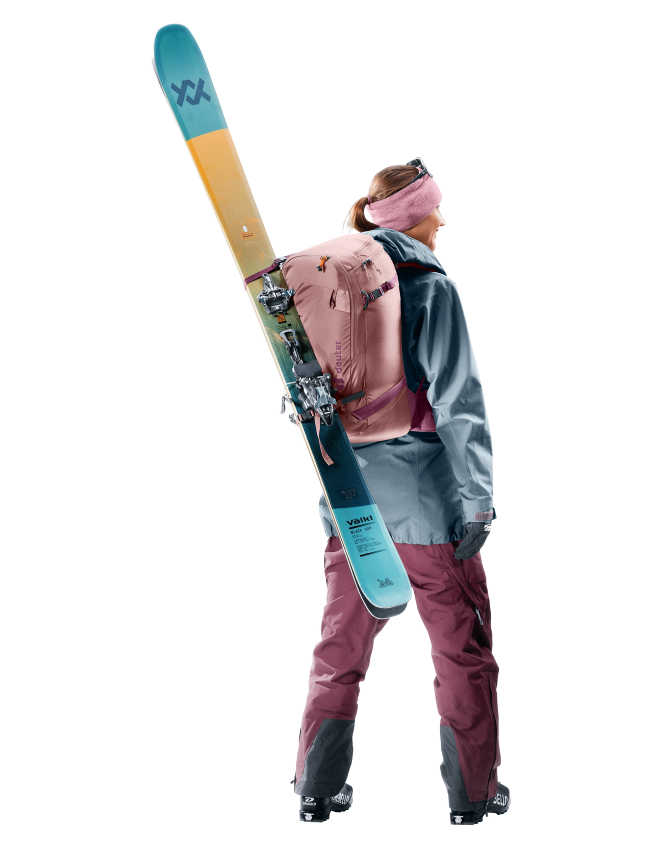 Sac à Dos de Ski/Alpinisme Deuter Freerider Pro 30+10 SL Femme