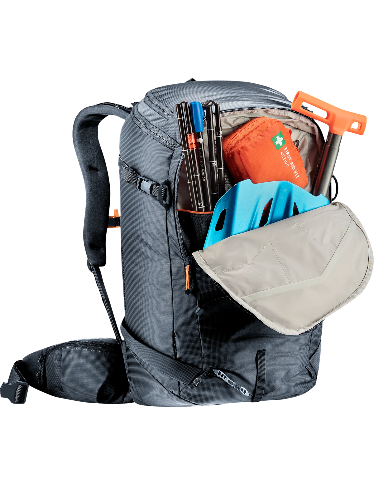 Sac à Dos de Ski/Alpinisme Deuter Freerider Pro 30+10L SL Femme SEA_vue 6
