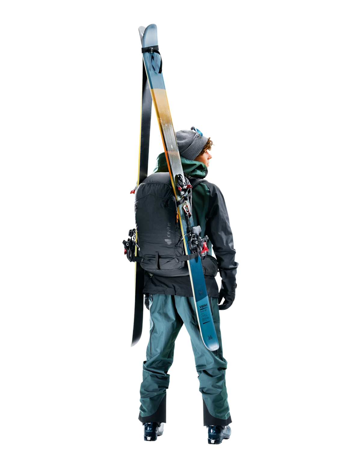 Sac à Dos de Ski/Alpinisme Deuter Freerider Pro 32+10 Homme SEA_vue 9