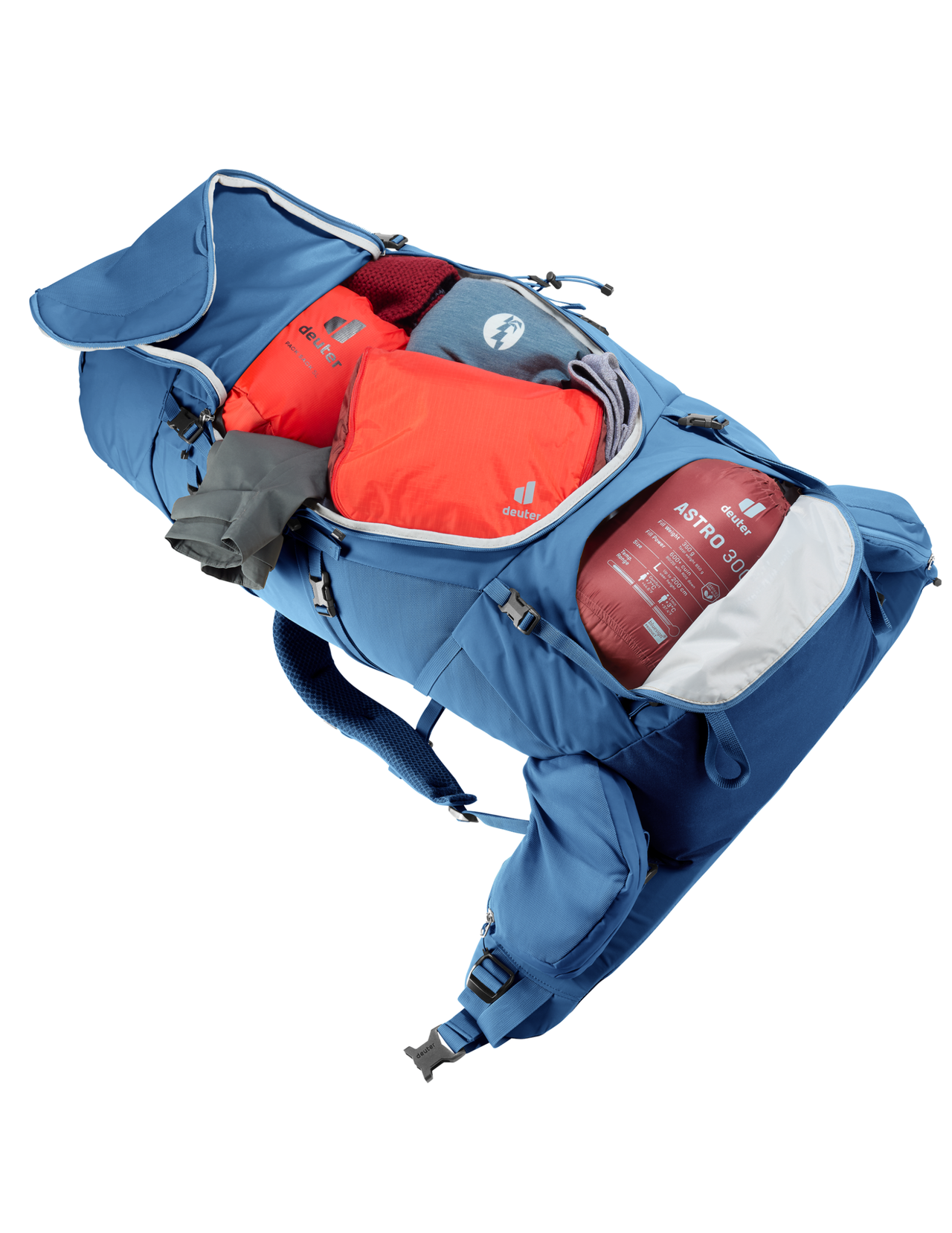 Zaino escursionistico deuter airContact core 60+10 man