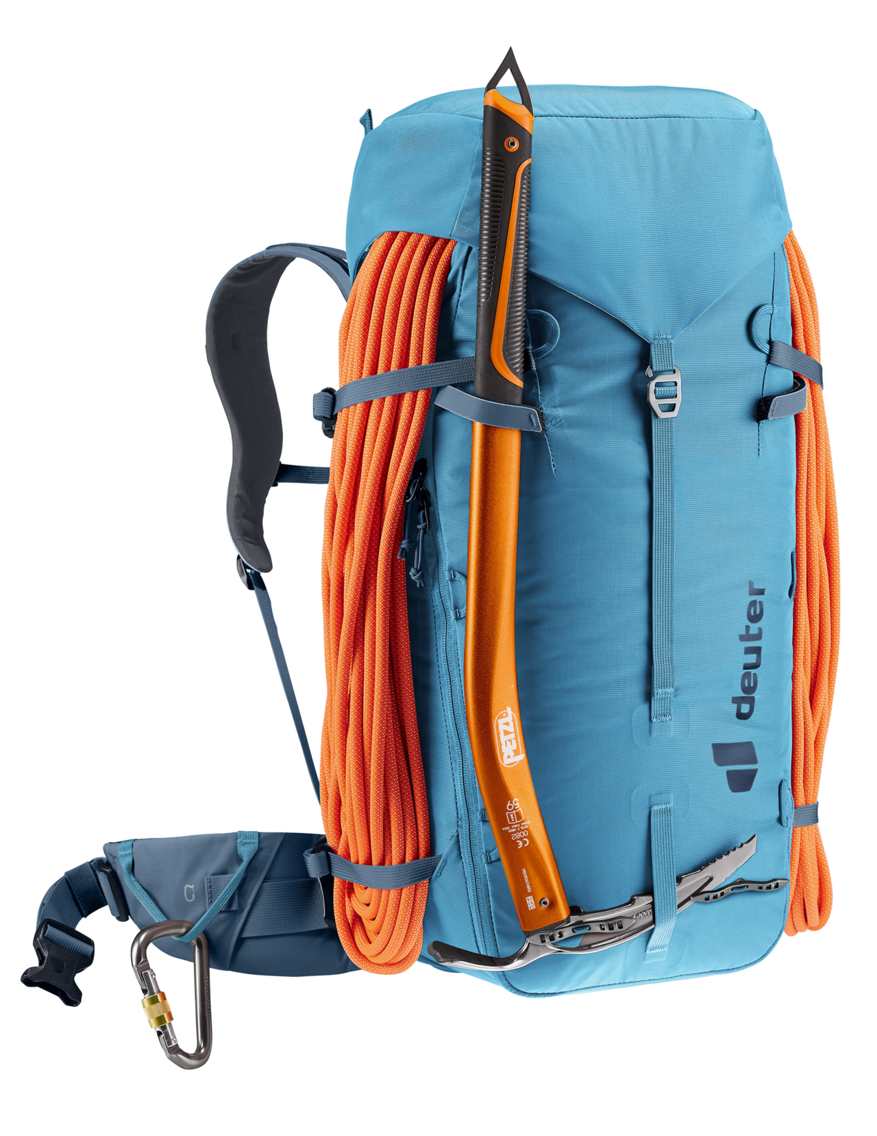 Guida per lo zaino per lo zaino da sci/alpinismo 34+8 uomini