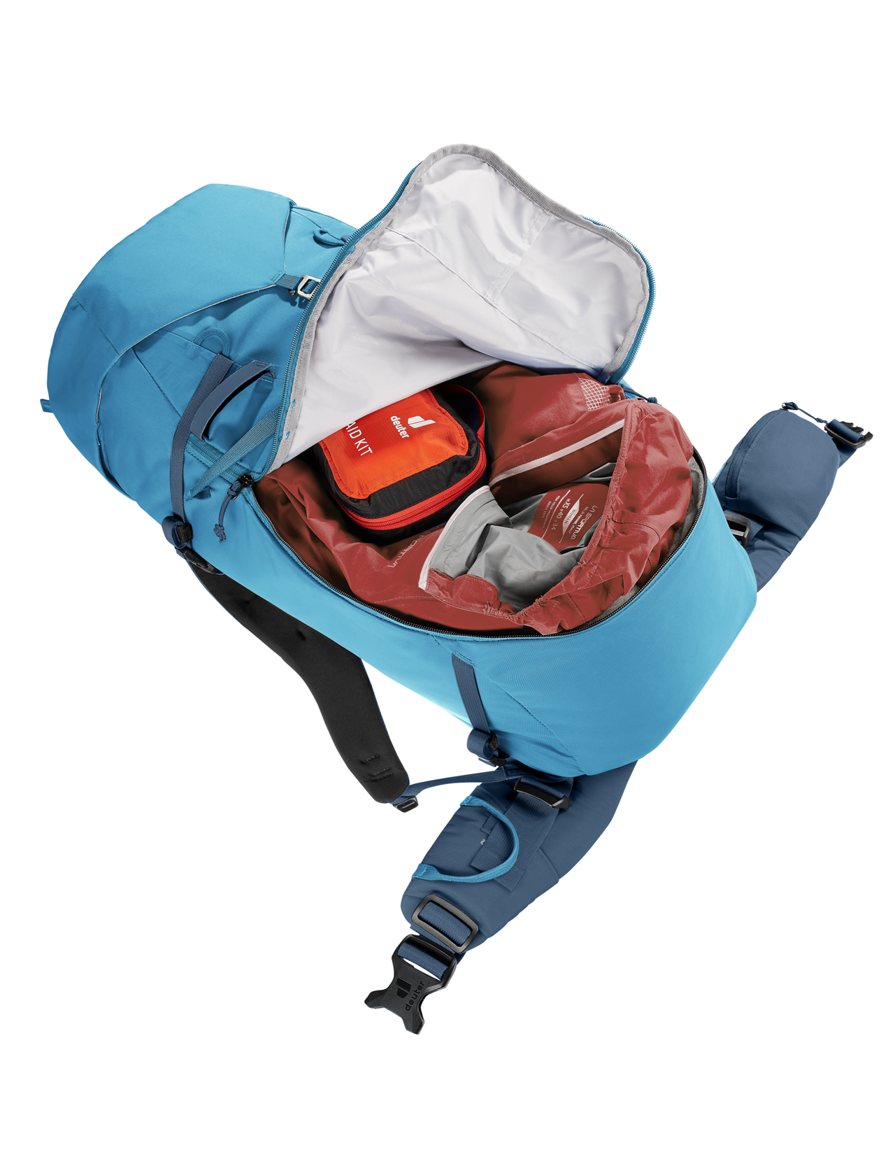 Guida per lo zaino per lo zaino da sci/alpinismo 34+8 uomini