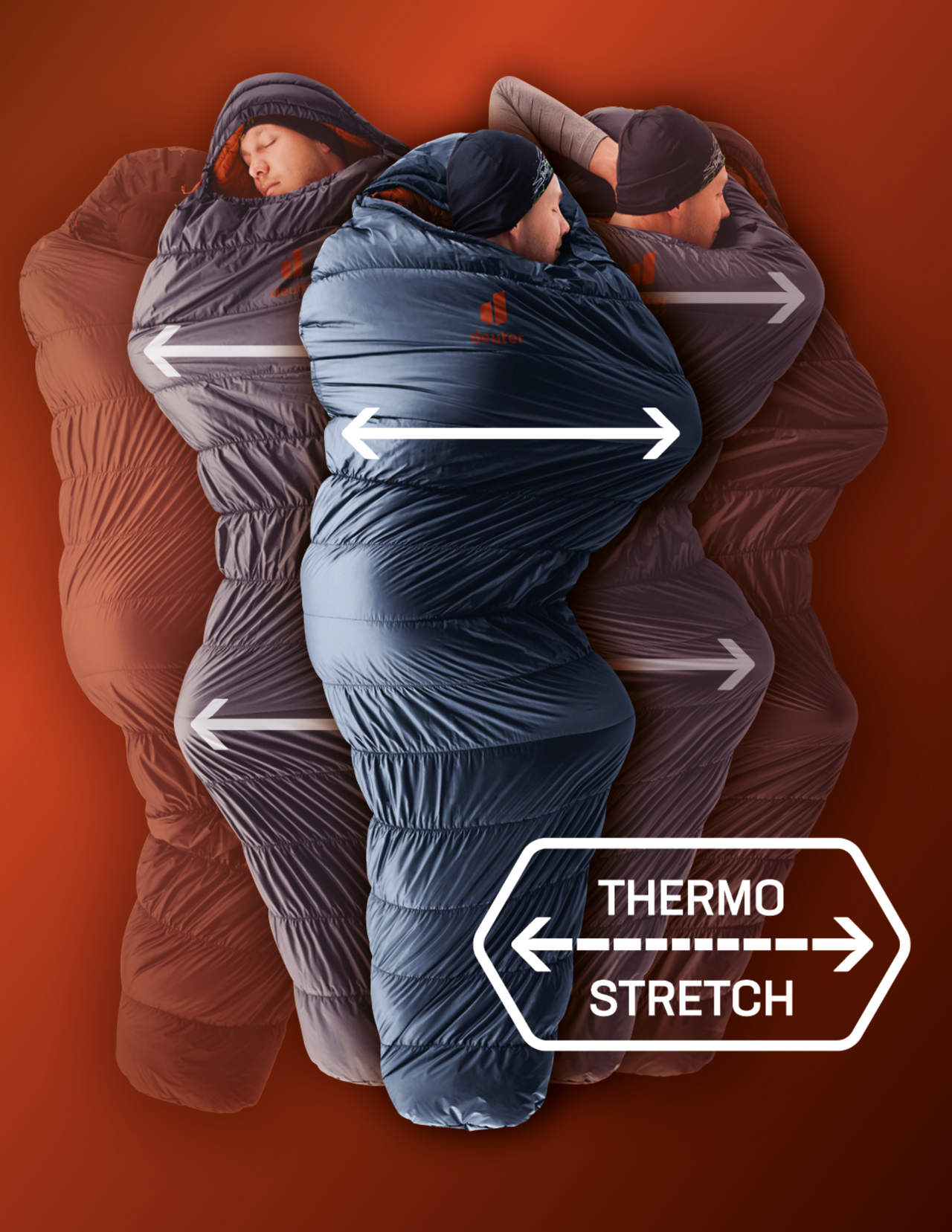 Sac de Couchage Deuter Exosphere +4° Regular Left