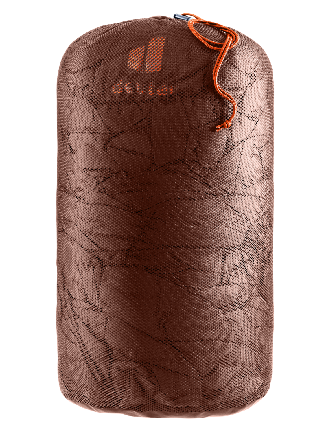 Sac de Couchage Deuter Exosphere -6° EL (Extra Long) Left Umbra/Paprika, vue détail sac de rangement