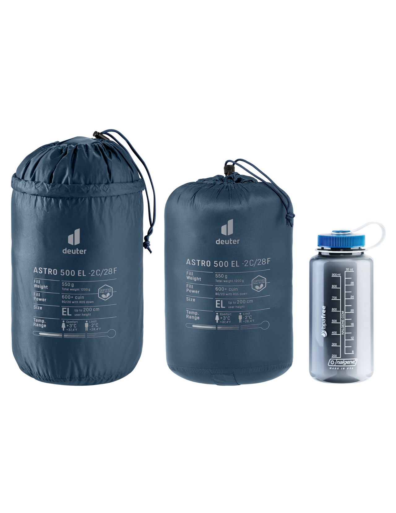 Sac de Couchage Deuter Astro 500 -2° EL (Extra Long) Left