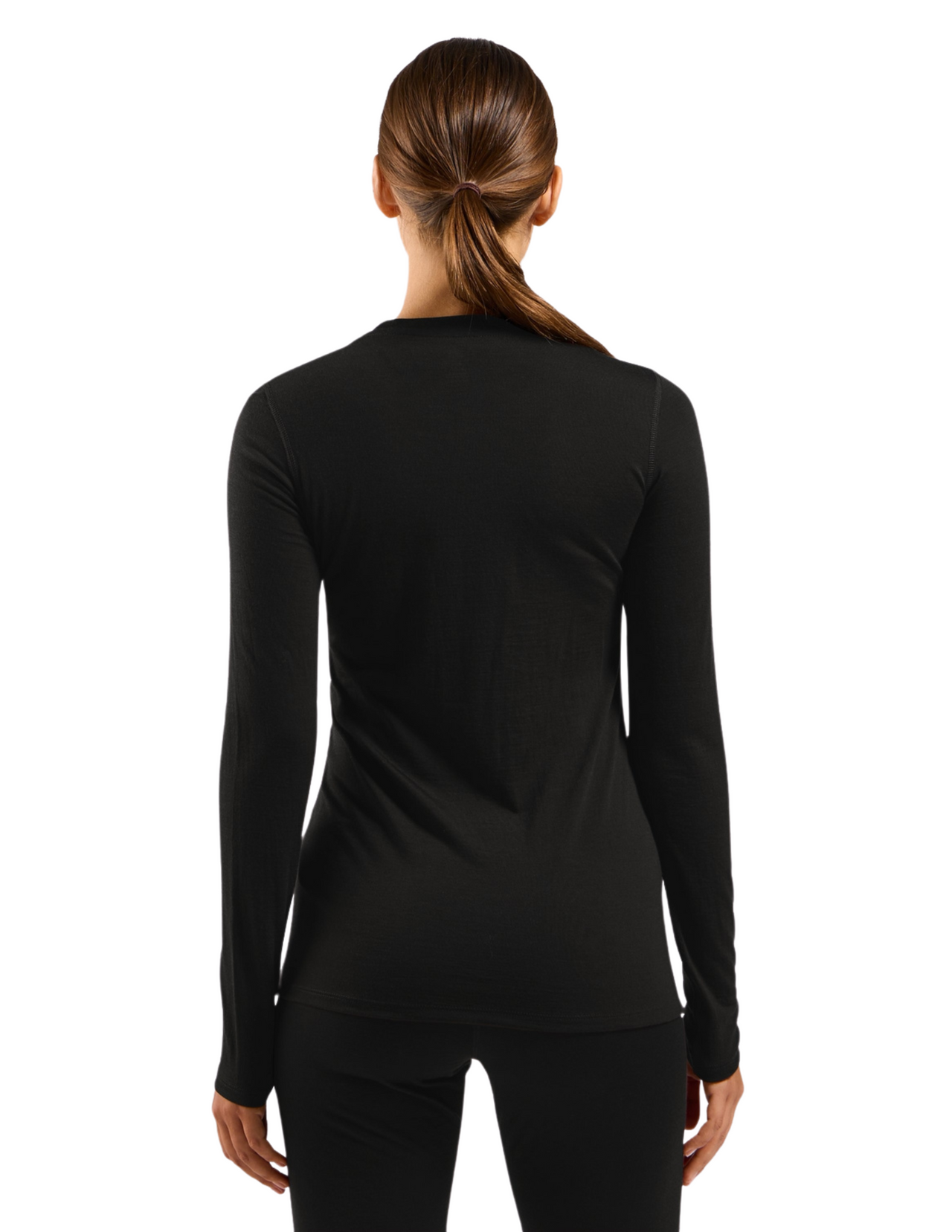 Biancheria intima odlo secco merino 160 maniche lunghe rotonda collo femminile