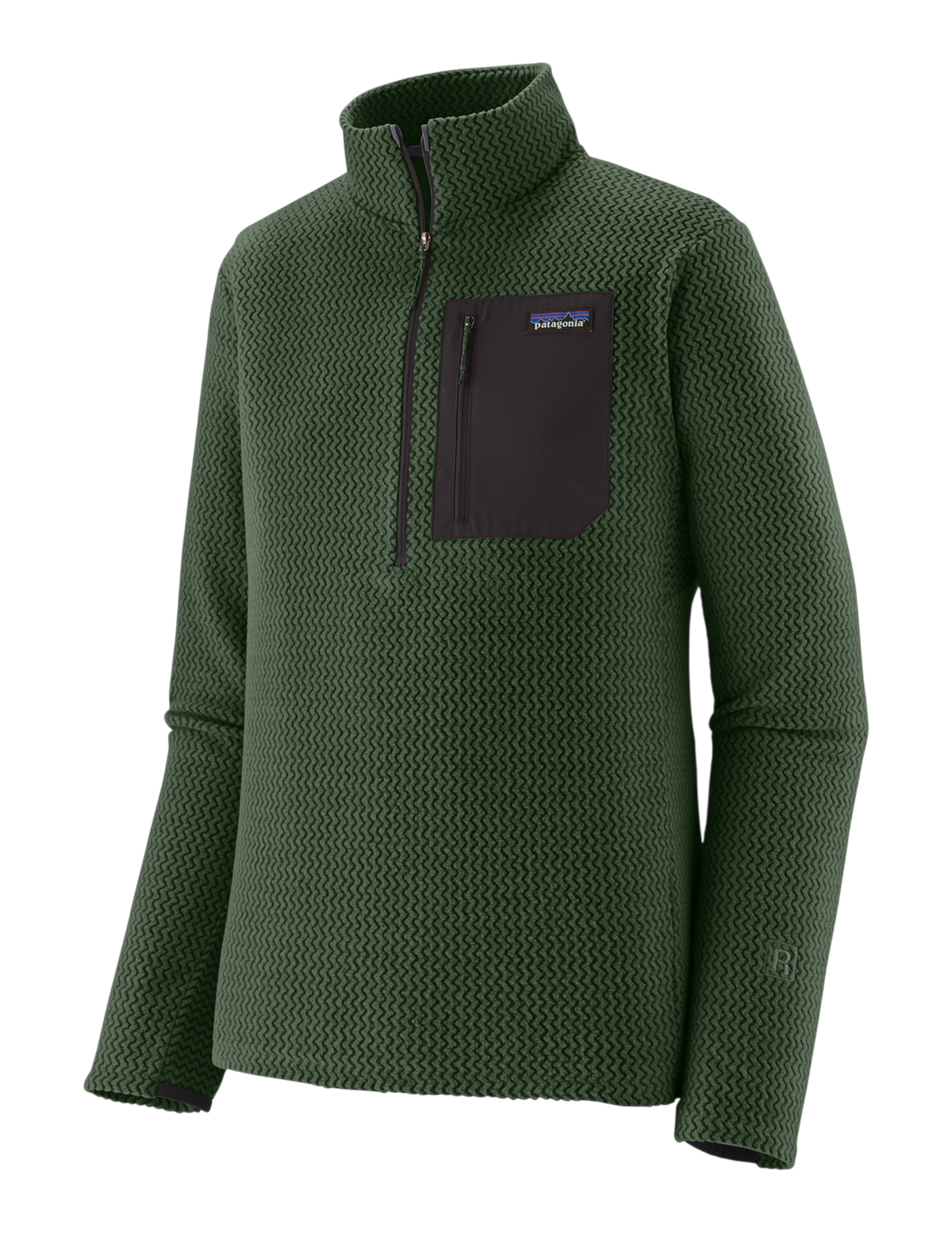 Polaire Patagonia R1 Air Zip Neck Homme SEA_vue 1
