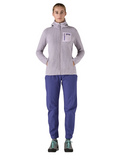 Polaire Patagonia R1 Air Full-Zip Hoody Femme Foxglove Purple, vue portée de face plan plein pied
