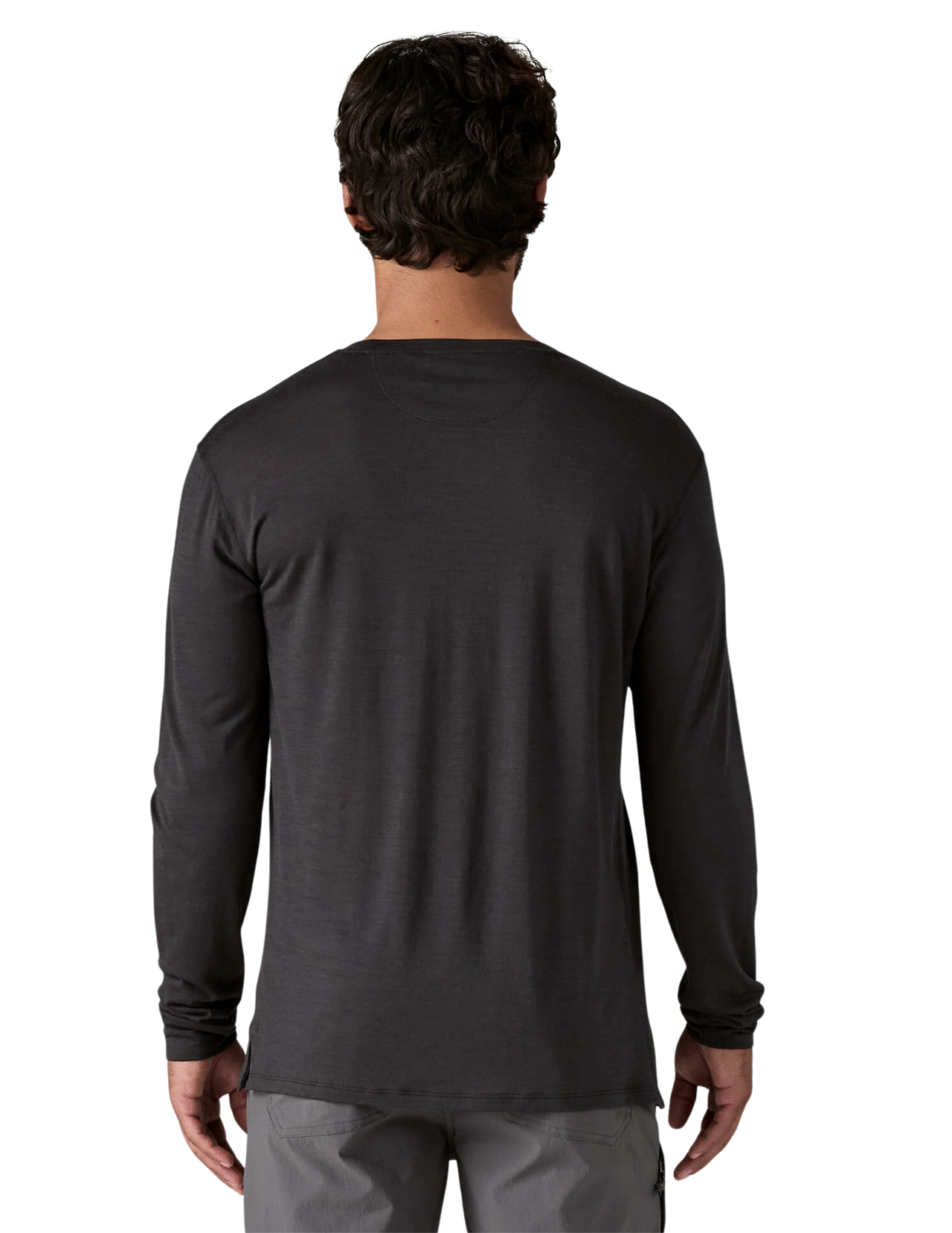 Patagonia Cap Cool Merino Blend Graphic Long Sleeve Men's Technical T-Shirt