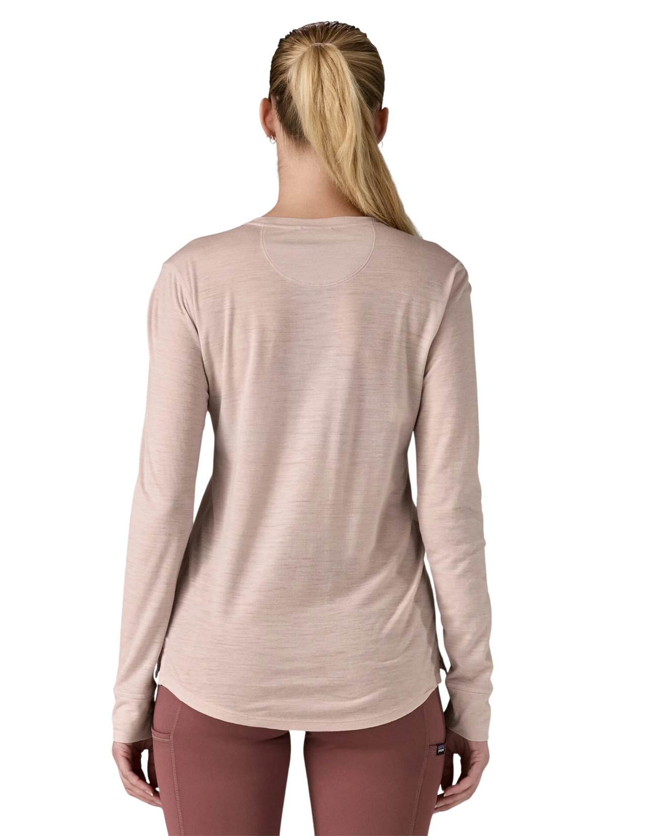 Patagonia Cap Cool Merino Blend Graphic Long Sleeve Technical T-Shirt for Women