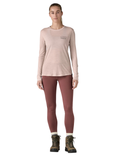 Patagonia Cap Cool Merino Blend Graphic Long Sleeve Technical T-Shirt for Women