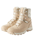 VAUDE Core STX Chaussures de randonnée hiver hautes femme isolantes, résistantes, adhérentes Cuir nubuck PrimaLoft Semelle Eva Couleur Linen, vue côté gauche