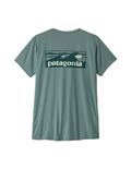 Patagonia Cap Cool Daily Shirt, Damen Logo, Kurzarm