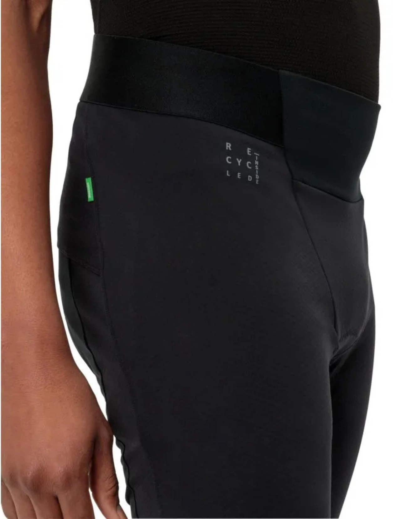 Pantaloncini con bretelle lunghi da uomo Vaude Kuro Essential Warm