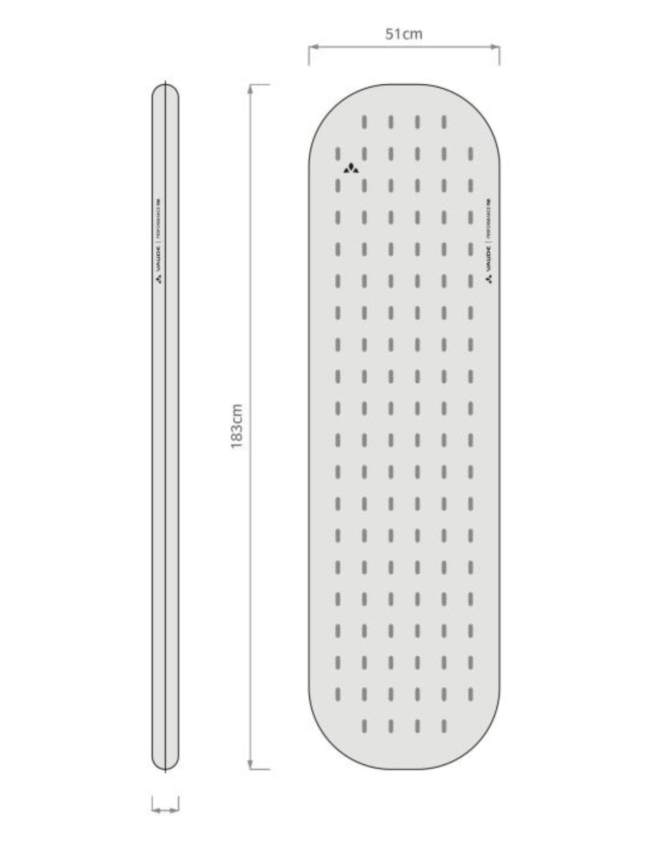 Matelas Vaude Performance 9 Medium