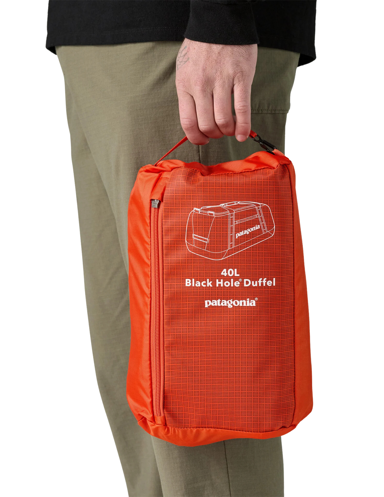 Patagonia Duffle Black Hole 40 Borsa da viaggio