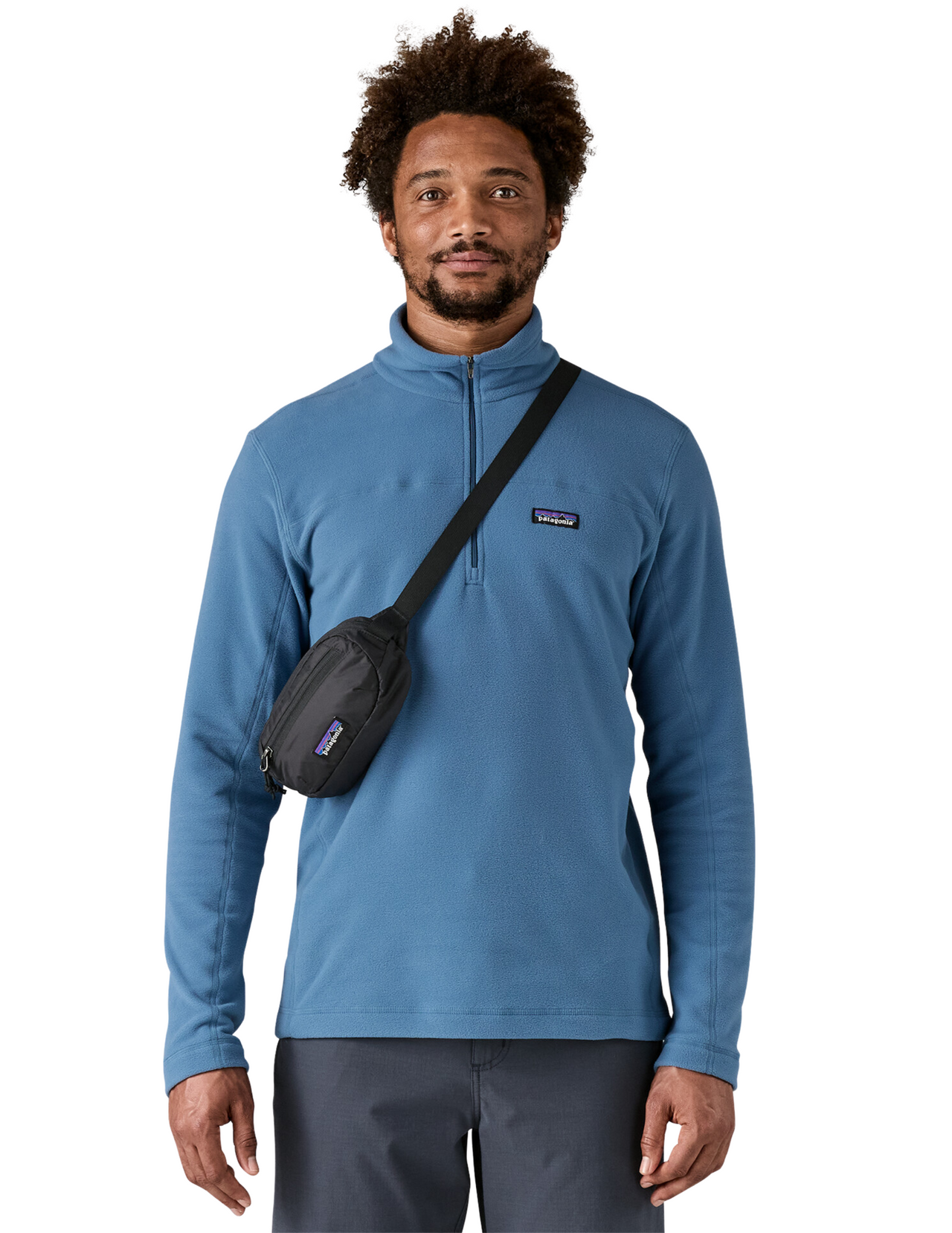 Sac Banane Patagonia Terravia Mini Hip Pack 1L, vue portée diagonale