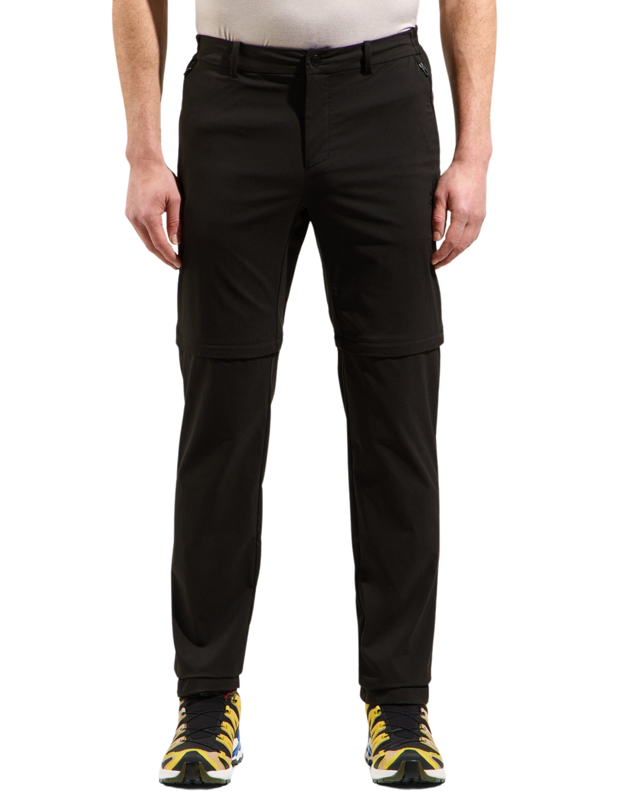 odlo fahrradtaschen ODLO Odlo Ascent Light Zip-Off Herren-Wanderhose Schwarz ,Wanderhose für Herren